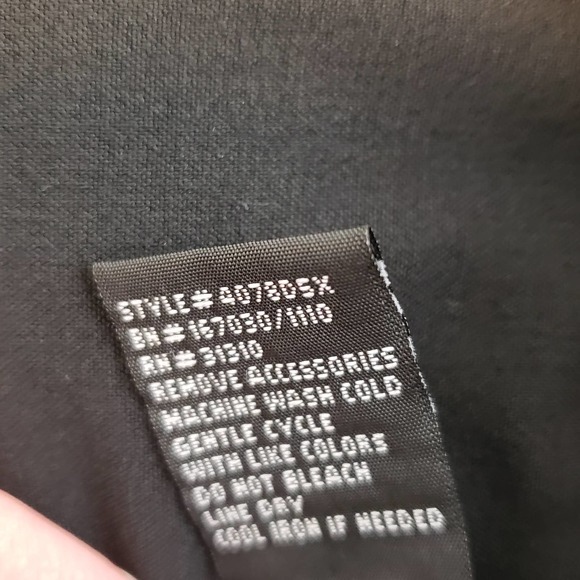 MUNYA5ADD BCX Juniors Black Panel Ruched Pencil Skirt SIze 7 - Picture 7 of 11